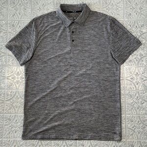 Gray Polo Shirt Men’s Large FLX